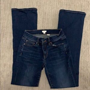 J Crew Slim Bootcut Jeans size 2 short